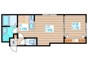 仮）本通４丁目北MSの物件間取画像